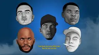 Azul - Radha Mc , Negretti, Mano Hick, NP vocal - Inquilinos 2