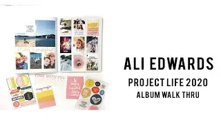 Ali Edwards | Storyline Chapters Project Life Spring 2020 Walk Thru