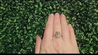 An Edwardian Diamond cluster ring