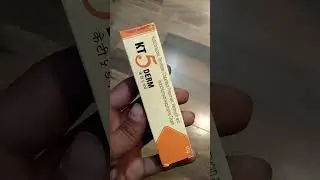 KT 5 DERM CREAM IT'S USED FOR FUNGAL INFECTION AND ITCHING , IRRITATION , RINGWORM CREAM #CREAM....