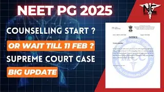 Supreme Court Case Big Update |Counselling will start or wait till 11 Feb ? #mcc #neetcareer