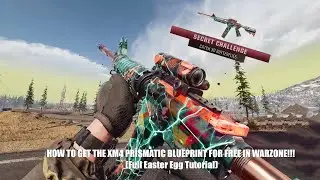 HOW TO GET THE XM4 PRISMATIC BLUEPRINT FOR FREE IN WARZONE!!! (Full Easter Egg Tutorial)