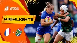 France FLYING 🚀 | France v South Africa | Rugby World Cup 2025 | Highlights