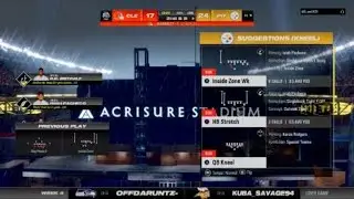 Madden NFL 25_Heavy Hitterz Og AFC division Gm vs. Browns gg defensive gm Raining Weather conditions