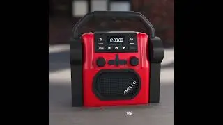 AMWOOD SP-22 Beatbox SHOCKPROOF, WATERPROOF, DUSTPROOF, Wireless Speaker for Construction Sites