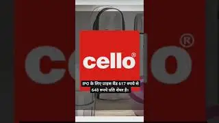 Cello World IPO Date and Price Band #india #ipo #celloworld