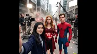 Spider-Man & Red Magic Star: Exclusive Behind-the-Scenes Interview!#spiderman #avengers@