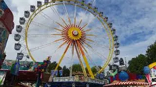 Bayrisches Riesenrad Willenborg offride Rosenheim Herbstfest 2025