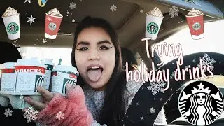 Trying E V E R Y starbucks holiday drink (BARISTA EDITION)  &bull; ITZEL NOW