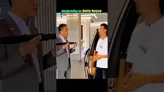 Why umbrella is given in rolls Royce #facts #viral #podcast #trending #trending shorts @logic keeda#