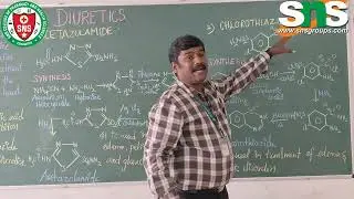 Synthesis of Diuretics | Medicinal chemistry | SNS Institutions 