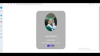 Profile page part 1 || HTML and CSS
