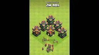 Archer Queen VS All Max Archer Tower - Clash of clans