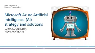 MICROSOFT AZURE ARTIFICIAL INTELLIGENCE AI STRATEGY AND SOLUTIONS