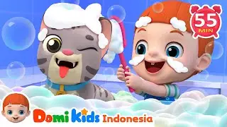 Wakatunya Mandi | Domi Kids Kumpulan Lagu Pesta Anak-anak | Cerita & Lagu Anak-anak