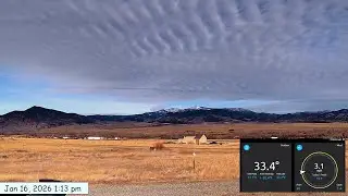 Weathercam timelapse January 16, 2026