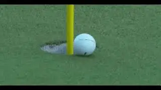 Tiger Woods Chip in on 16 at the 2005 Masters