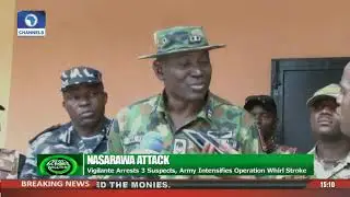 Vigilante Arrests Three Suspects, Army Intesifies Operation Whirl Stroke