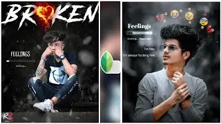 broken heart photo editing | broken heart photo editing snapseed | fire heart photo editing