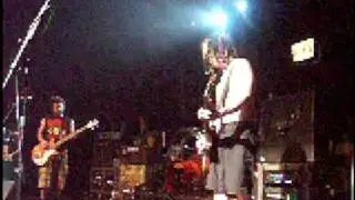 NOFX-LIVE Eric Melvin F's up the begining of the new song....