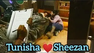 Tunisha Sharma 💓 Sheezan Ali baba dastan e kabul behind the scene