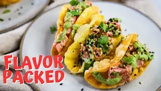 A fusion of flavors you can&rsquo;t resist: POKE TACOS