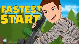 ROCK TO M249 IN 30 SECONDS - RUST