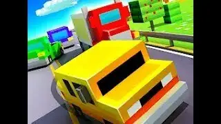 O jogo Blocky Highway : Traffic Racing
