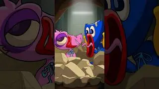 HUGGY WUGGY saves KISSY MISSY in POPPY PLAYTIME CHAPTER 4