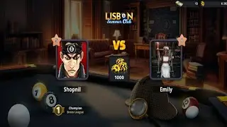 8 Ball Pool || Lisbon Summer Club || Shopnil Gaming