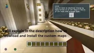 PS3 Minecraft custom map! (Stadium)