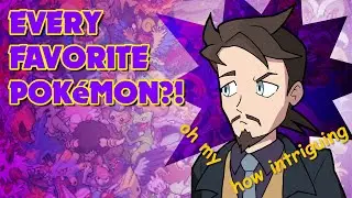 Ranking ALL my favorite Pokémon by type and gen!