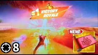 Firebending in Fortnite is OP!🔥🡇🙂 8 elimination victory royale.