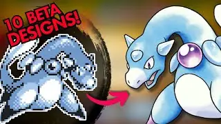 10 Cut Beta Pokemon Designs That Should NEVER Have Been Cut!
