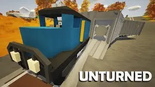 A MELHOR BASE EM CIMA DO TREM - UNTURNED