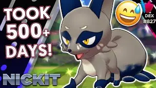 500 DAYS LATE! Epic Shiny Nickit!! | Sword and Shield Shiny Reaction | 284