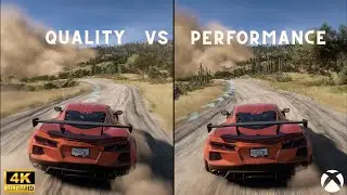 Forza Horizon 5 | Quality (30FPS) vs Performance (60FPS) | Direct comparison | XSX