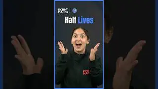 Half Life Trick for JEE | First Order Reaction Huye Easy 😎 | Class 12 Chemistry Shorts