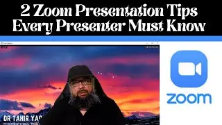 2 Zoom Presentation Tips Every Presenter Must Know [Virtual Background & Powerpoint Presentation]
