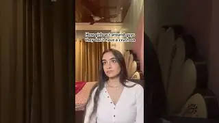 How girls act around their crush : #fypp #trendingshorts #reelsvideo #memesdaily