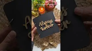 Perfect Gift for Anniversary | Scrapbook Ideas #scrapbooking #shorts