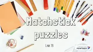 Matchstick Puzzles- rules and real life problems