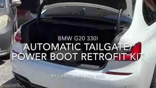 BMW G20 330i Original Vacuum Automatic Tailgate / Powerboot Retrofit Kit