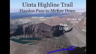 Uinta Highline Trail Hayden Pass to McKee Draw