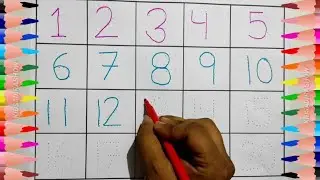 Counting Likhna sikhe | Learn Number Song | Ginti | 1 to 20 | Nurcery Rhymes | Kids Song