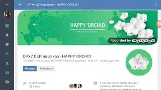 Заказ орхидей на HAPPY ORCHID 😊