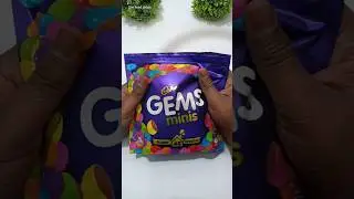Cadbury Gems Home Pack Review || Colourful Gems #shorts #gems #cadbury