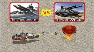 if Dreadnought was a Tank... vs Apocalypse - Red Alert 2