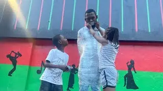 Saran Wrap Challenge ? Will Dad Escape & Win $5000