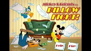 Mickey & Friends in Pillow Fight! - Map #2 Gameplay as Donald Duck